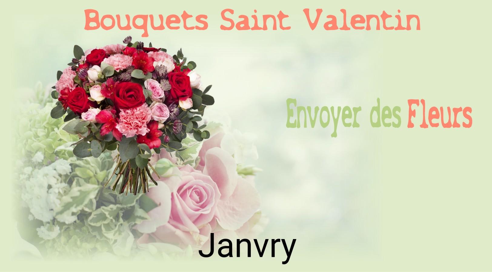 Roses de Saint-Valentin livrées à Janvry